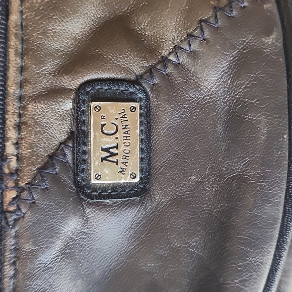 MC Marc Chantal Leather VTG Fanny Pack Multicolor - Picture 9 of 11